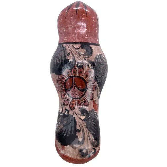 Tonala Mexico Pottery Hand Painted Toucan Ceramic Bird Folk Art Ceramic Vintage - Picture 2 of 12